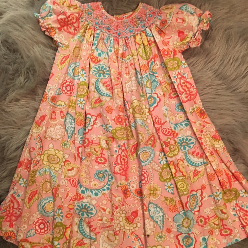 Girls 4T smocked dress